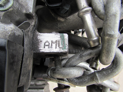 Audi TT Mk1 8N Engine Motor 225Hp Quattro 1.8L Code:  AMU Long Block 06A100107GX11